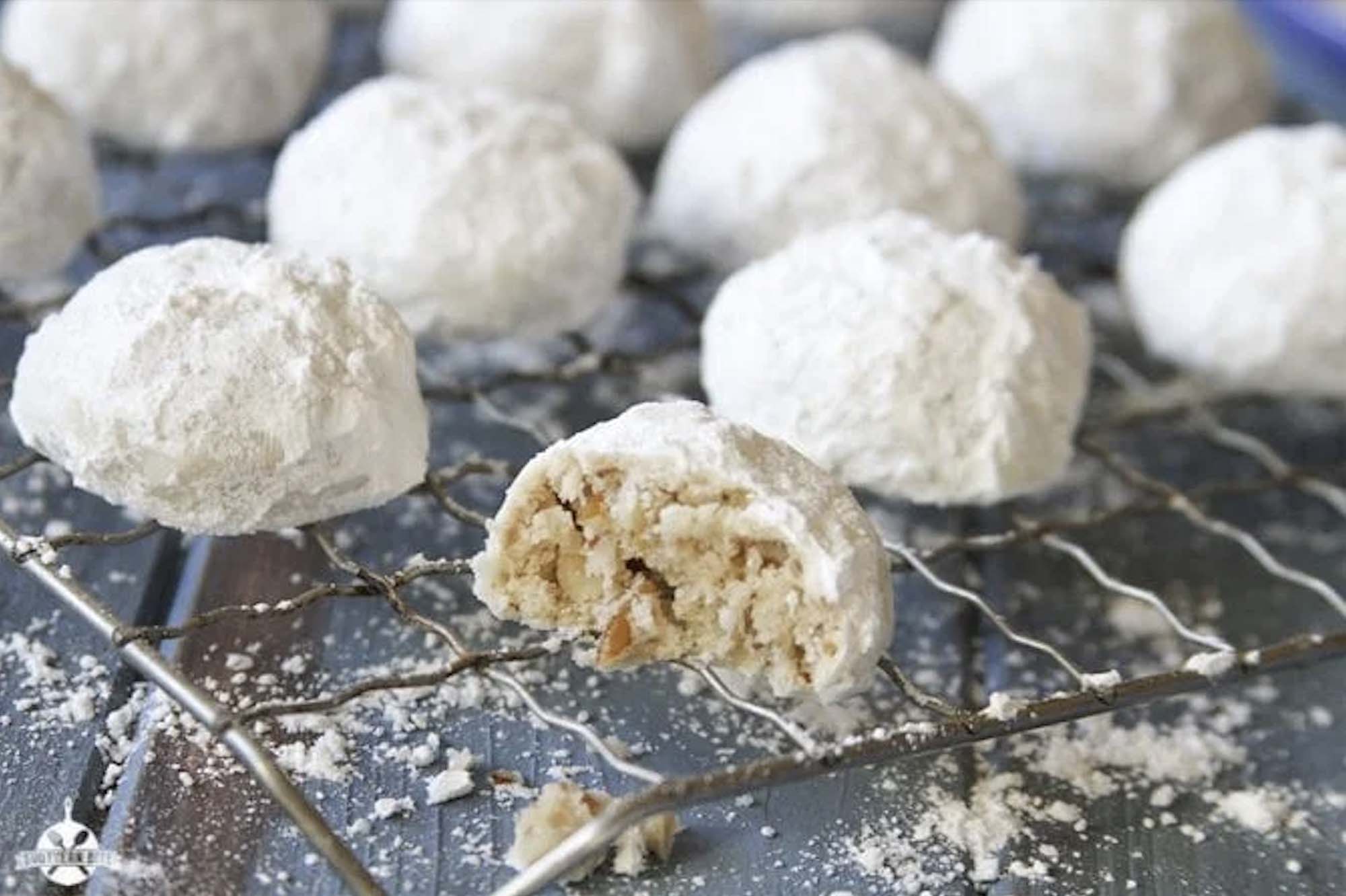 Pecan Snowball Cookies - Better Halves Pecans