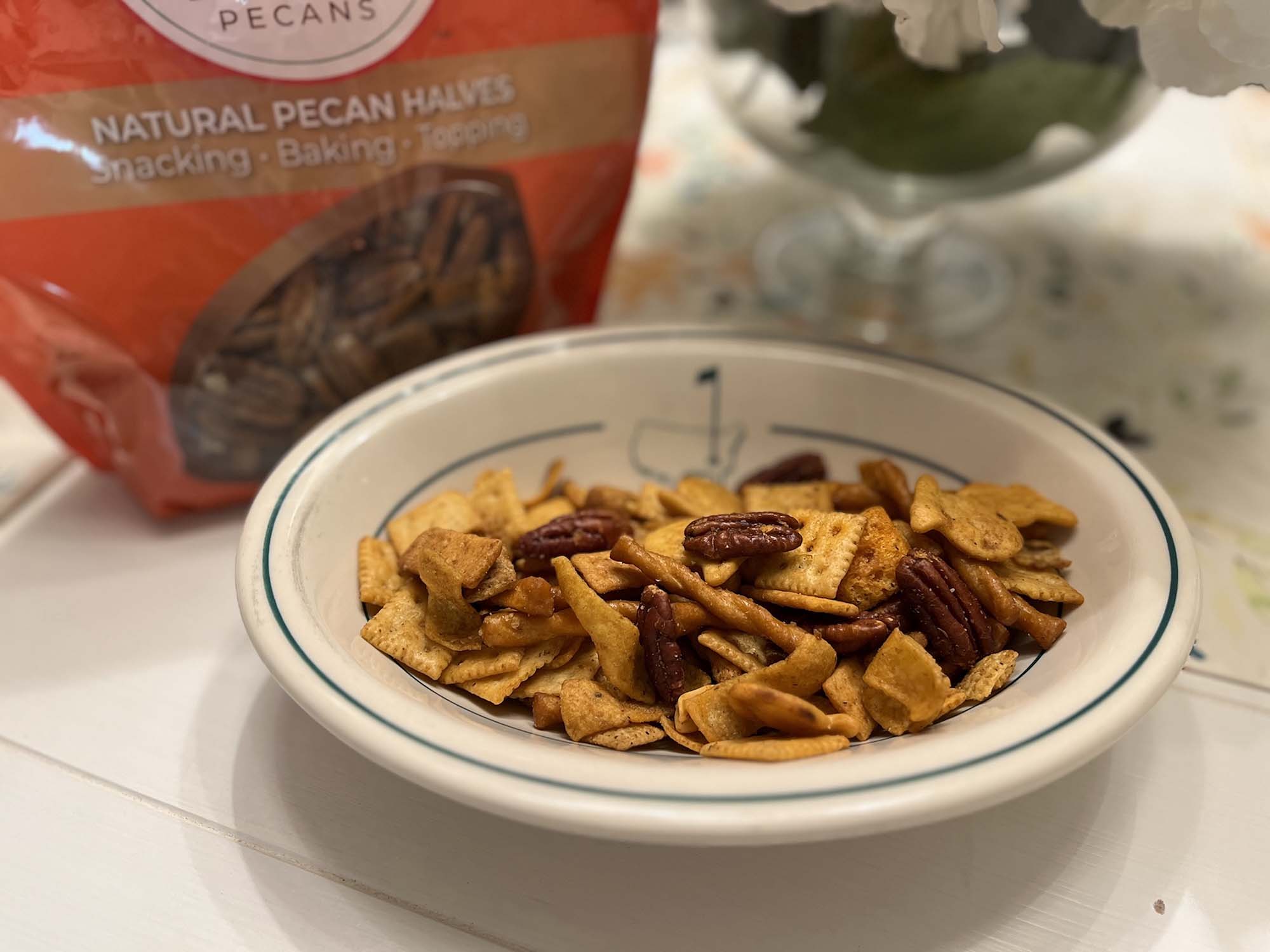 A new “mix” on Party Mix! - Better Halves Pecans