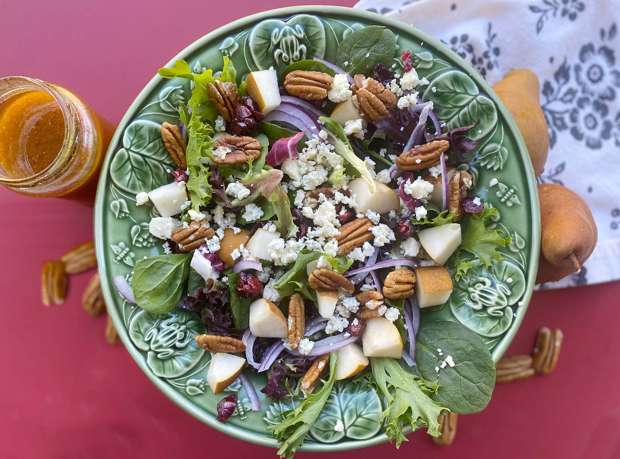 Autumn Harvest Salad - Better Halves Pecans