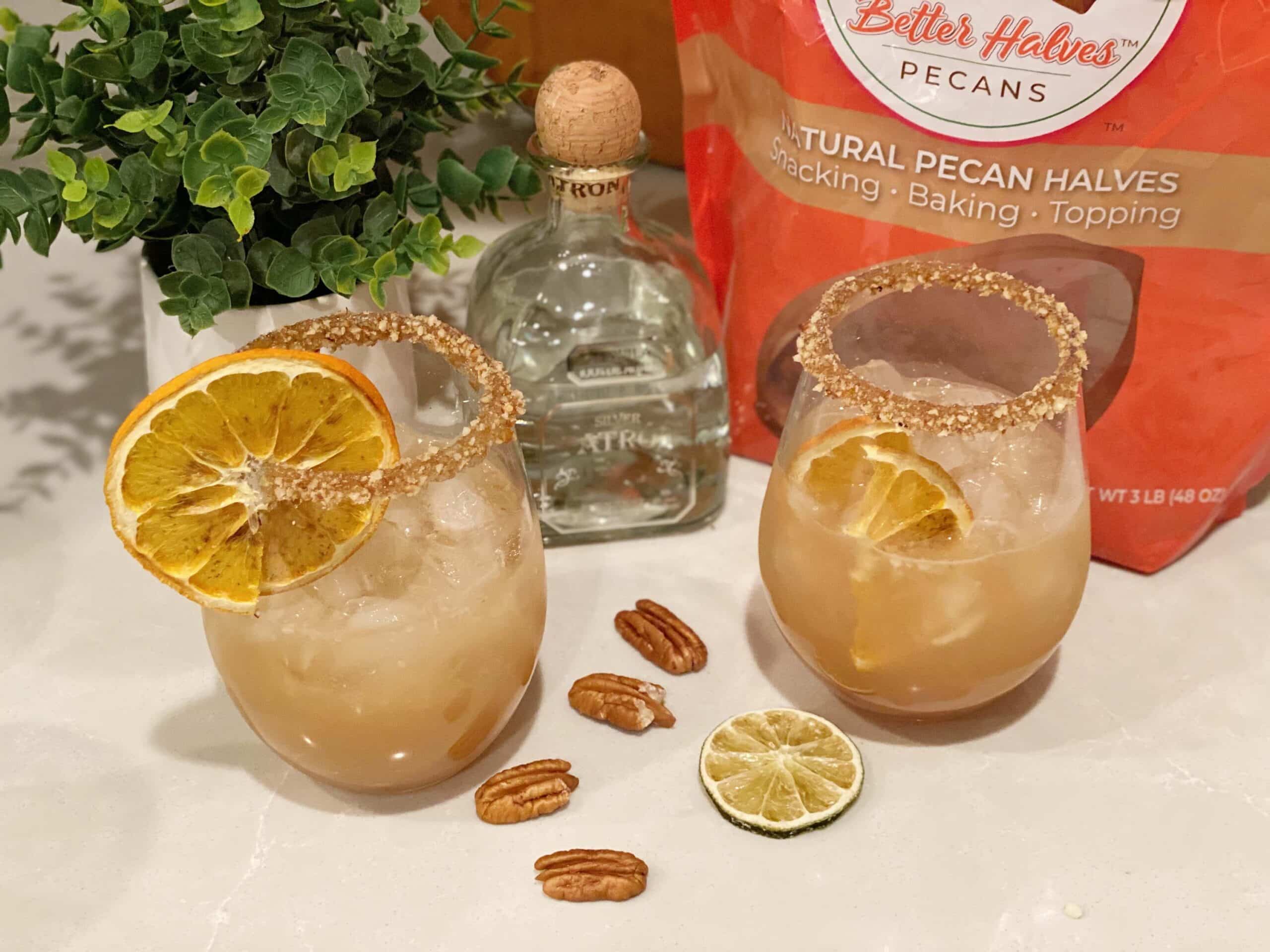 Spiced Pecan Margarita - Better Halves Pecans